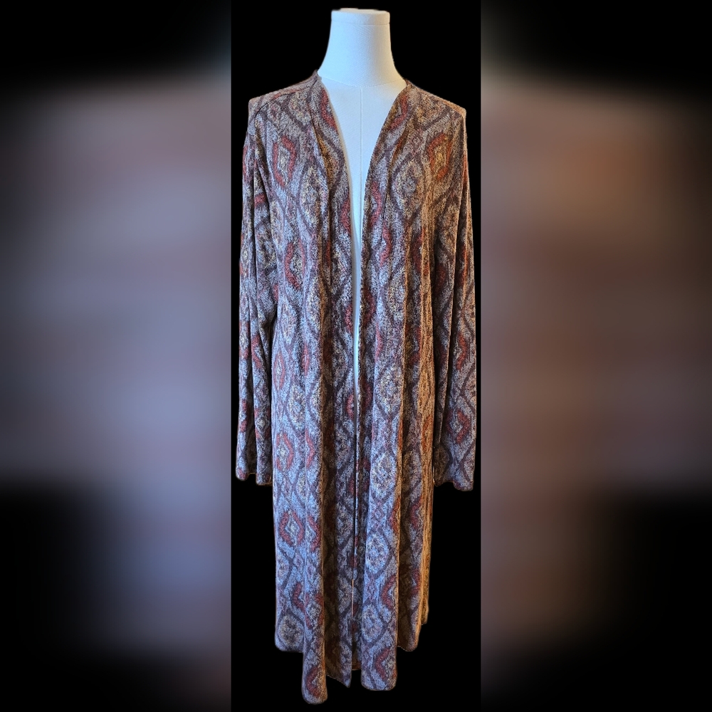 Maurices Multicolor Knit Cardigan Duster